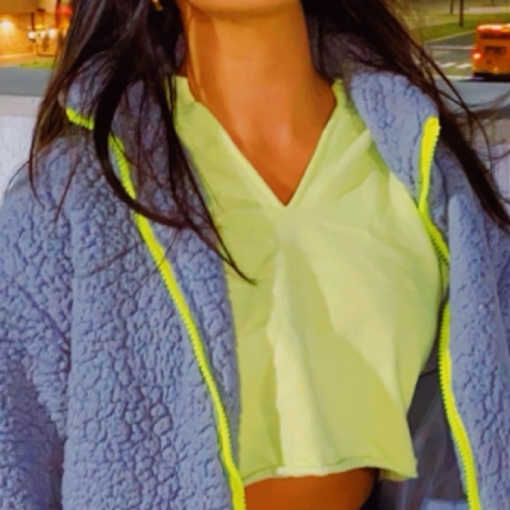 Lime Green Long Sleeve Shirt
